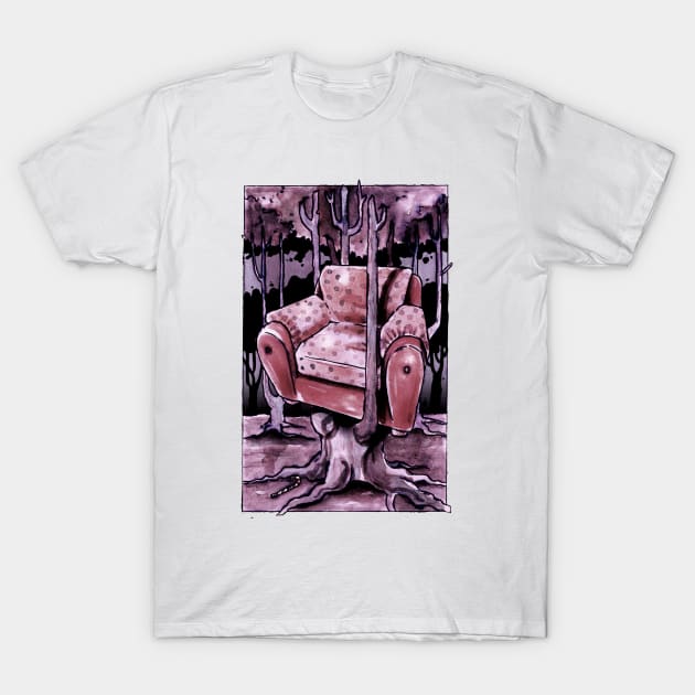 Chair T-Shirt by Froobius